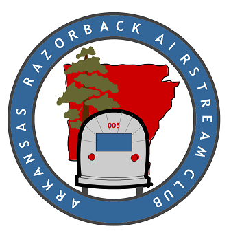 Arkansas Razorback Airstream Club Logo med