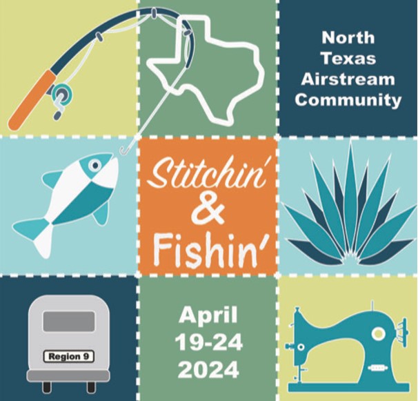 r-9 2024 stitching and fishing rally logo
